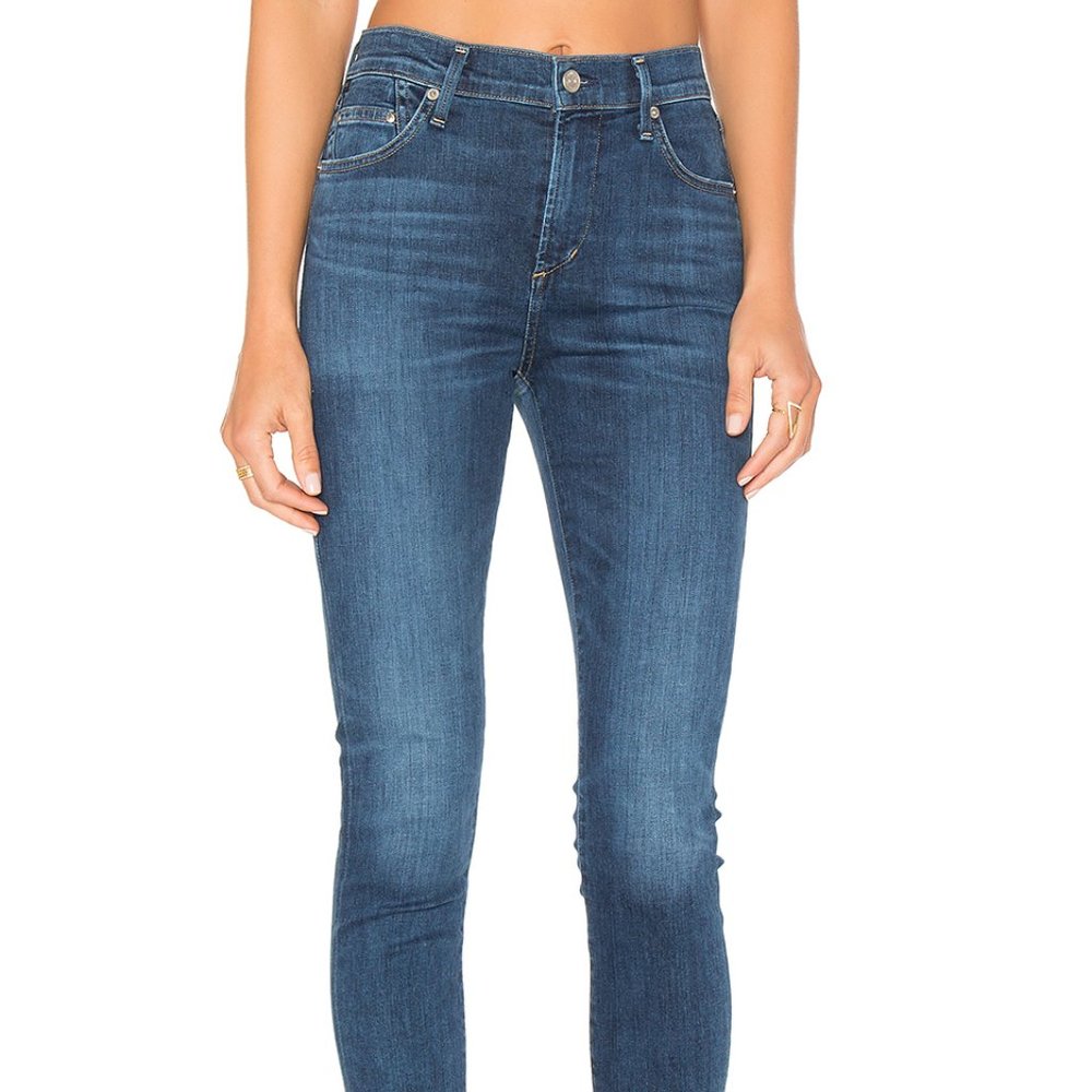 Citizens of Humanity Rocket Crop High Rise Skinny